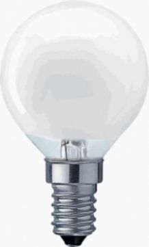 Gloeilamp kogellamp mat 7W E14